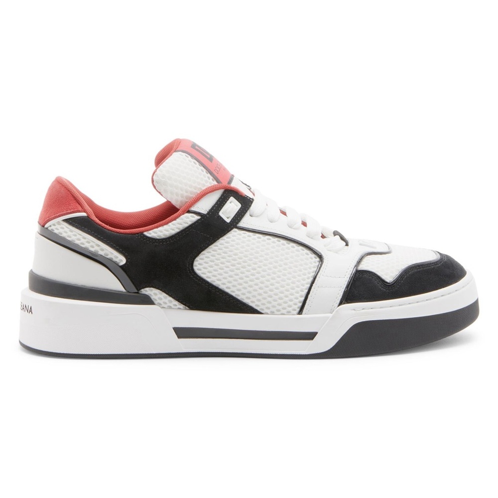 Dolce & Gabbana New Roma Sneakers White Black Red Men’s EU 40/US 7